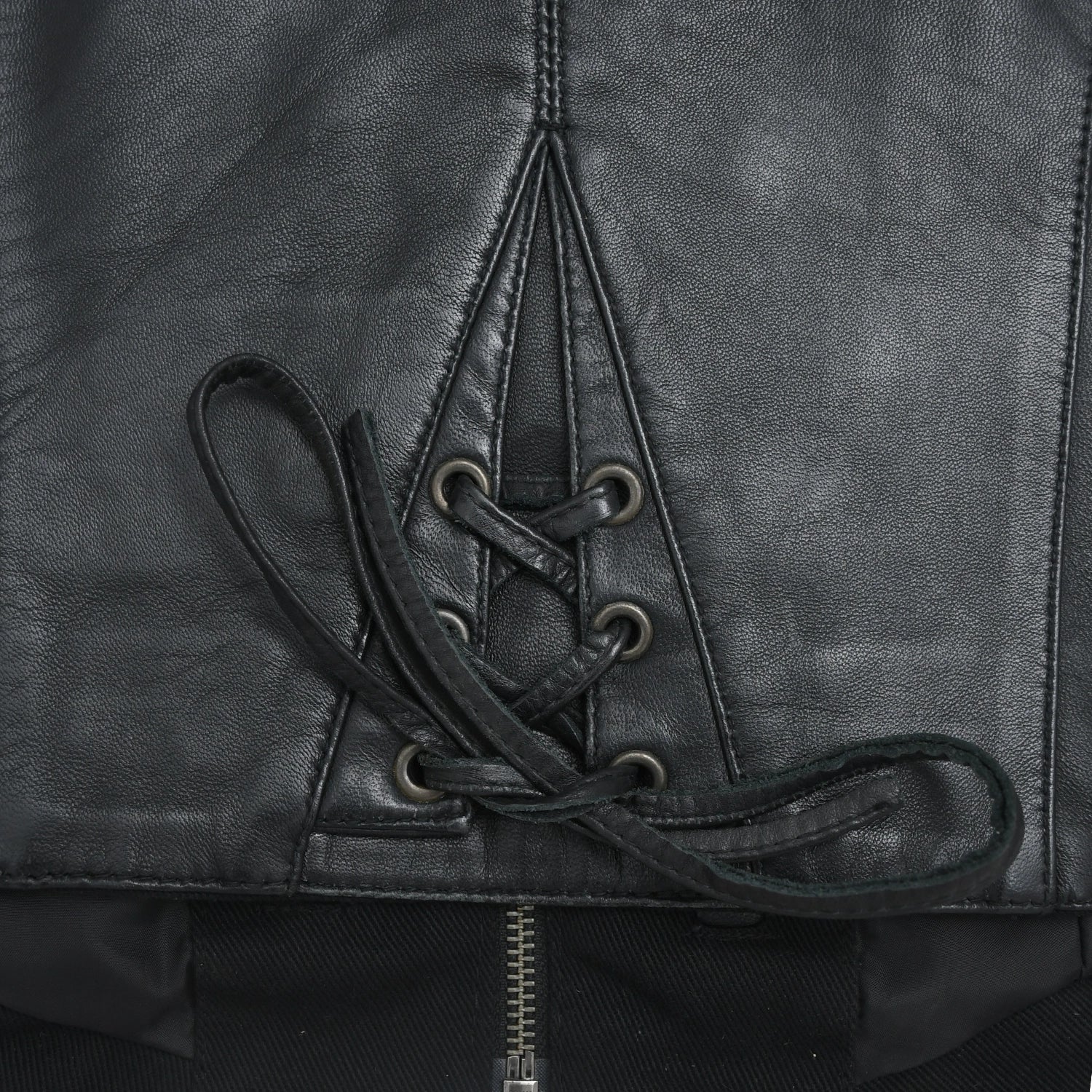 Ravine Women's Western Style Motorcycle Leather Vest Women's Leather Vest Best Leather Ny