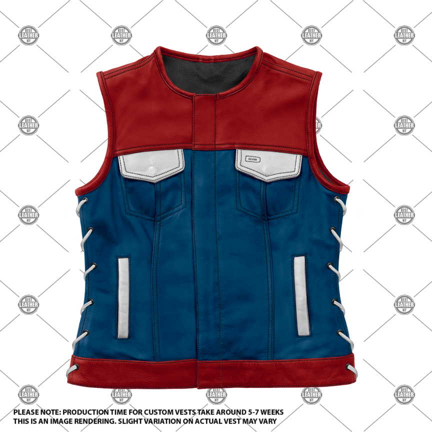 Independence Women's Club Style Custom Vest Custom Builder Best Leather Ny