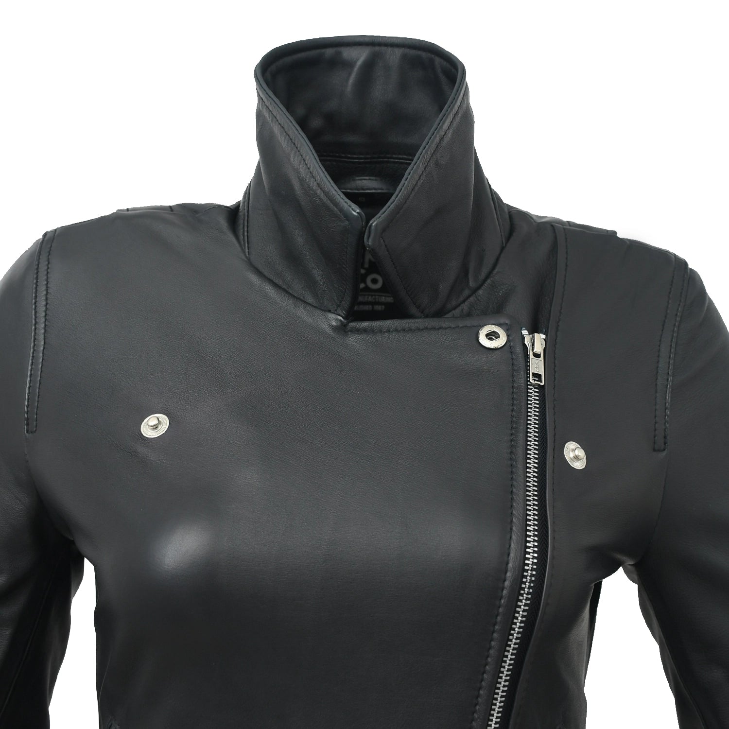 Lennox Moto Style Leather Jacket