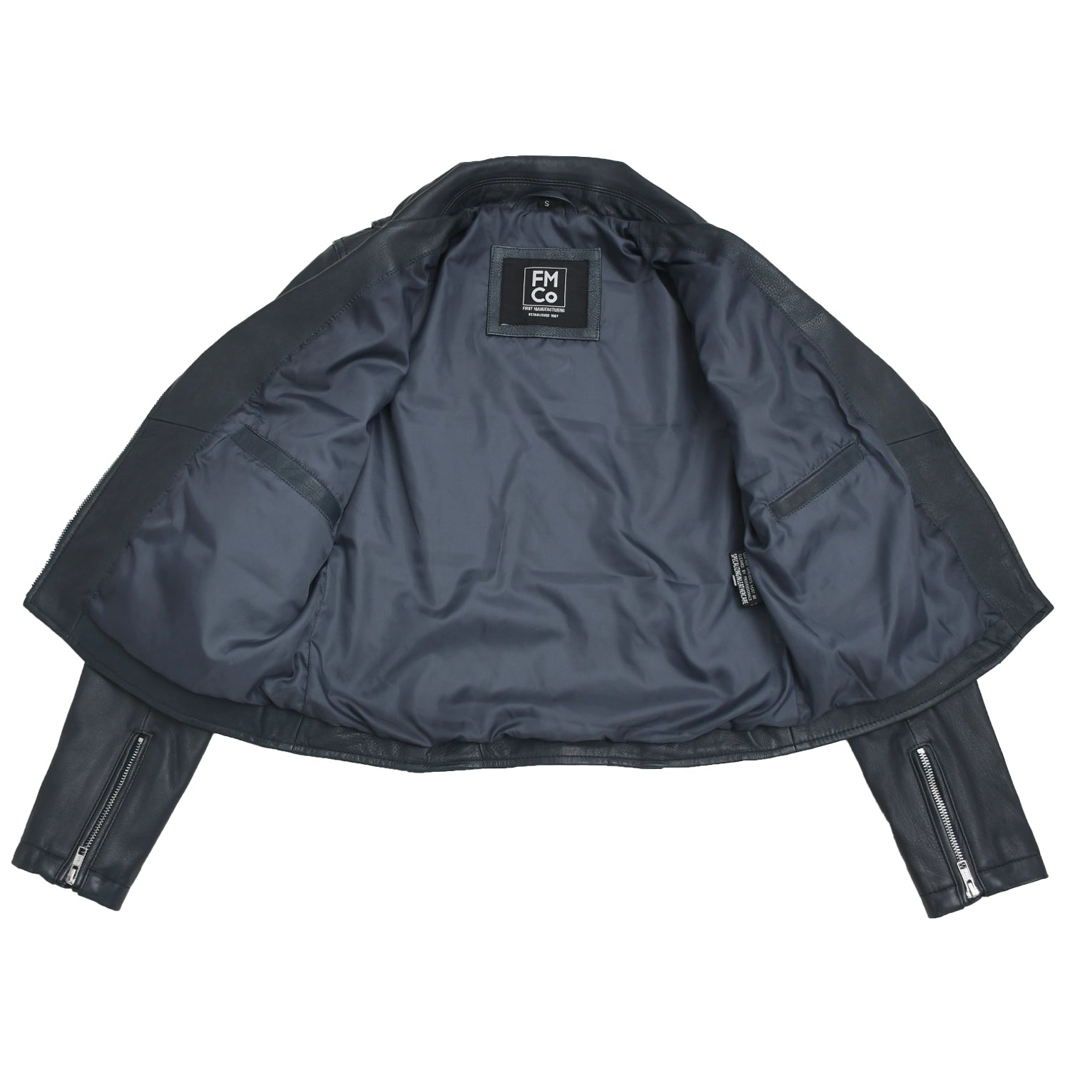 Lennox Moto Style Leather Jacket