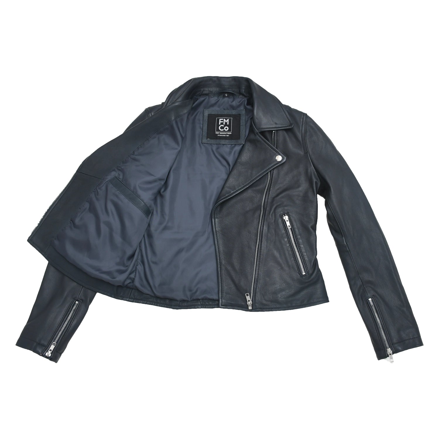 Lennox Moto Style Leather Jacket