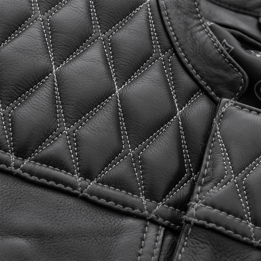 Trooper - Cafe Style Men's Leather Motorcycle Jacket Men's Motorcycle Jacket Best Leather Ny