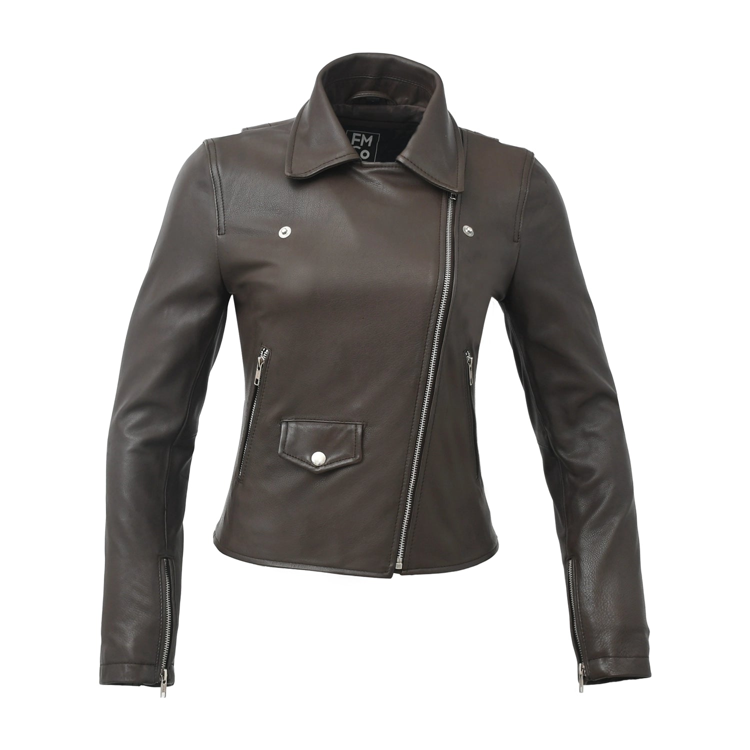 Lennox Moto Style Leather Jacket