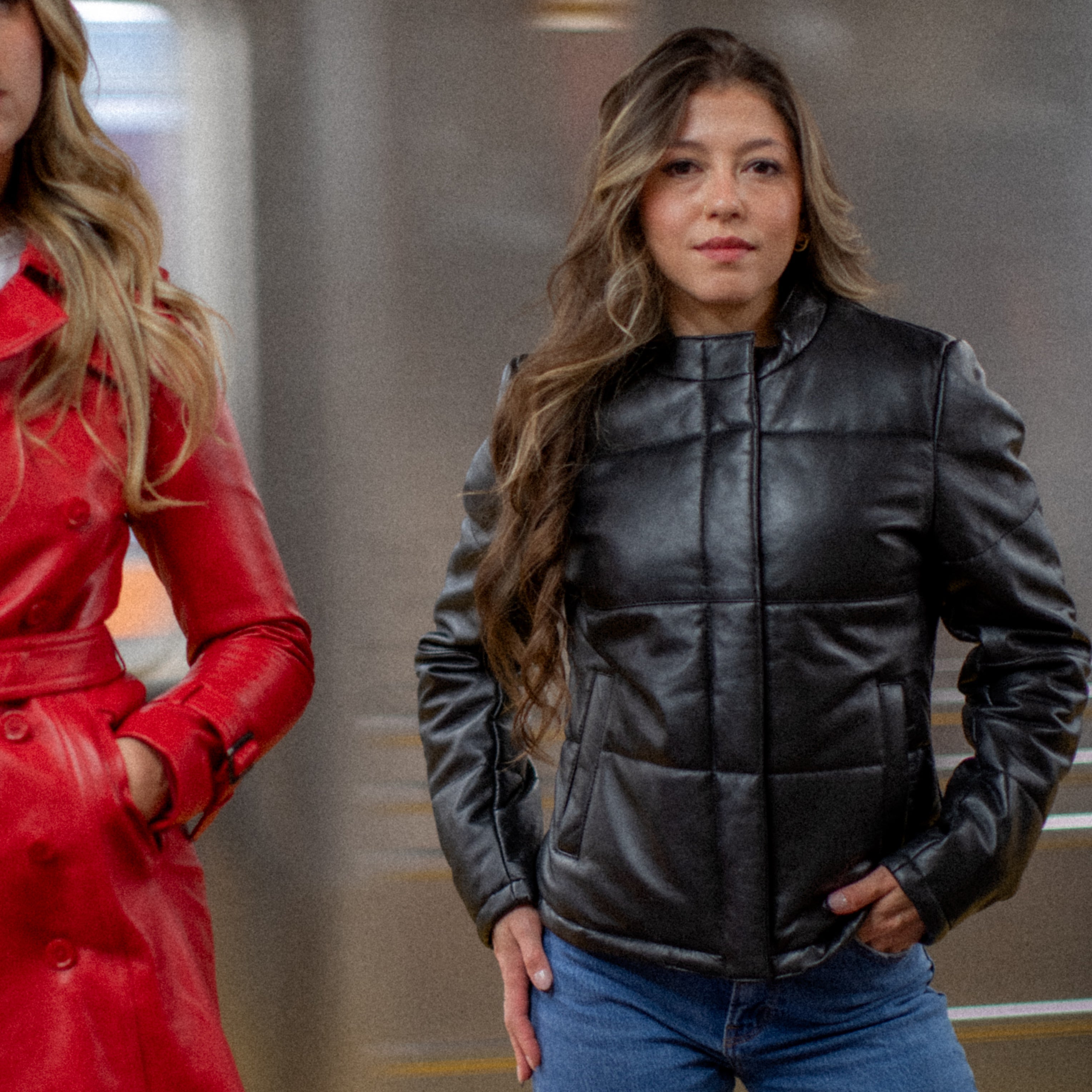 Melysa Leather Jacket Women's Fashion Leather Jacket FMCo