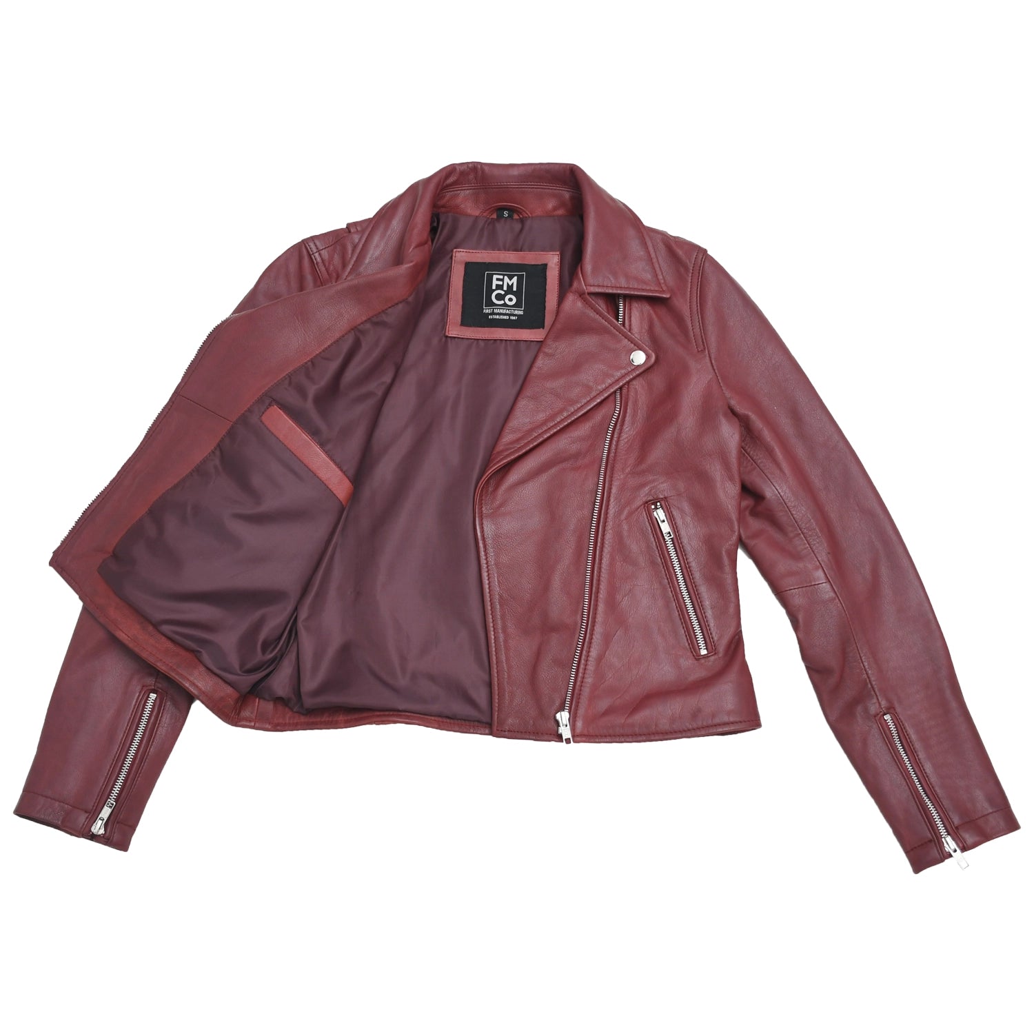 Lennox Moto Style Leather Jacket
