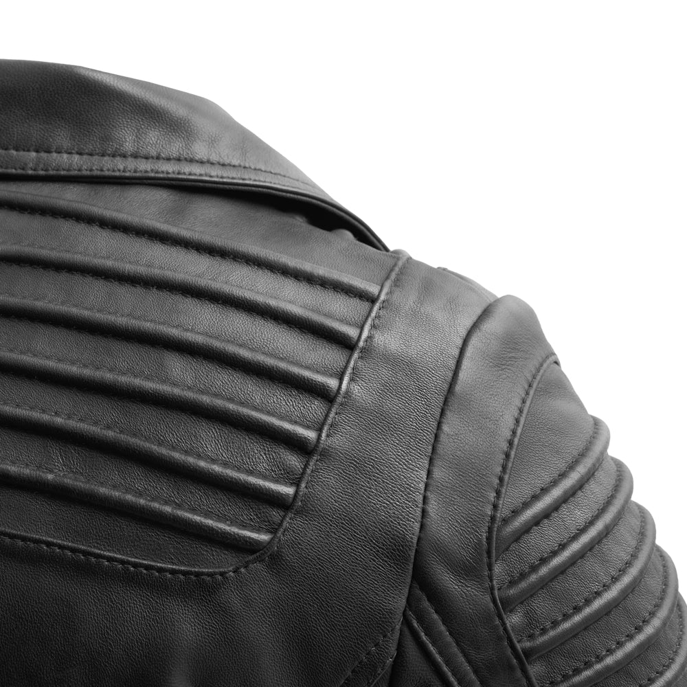 Queens - Women's Fashion Lambskin Leather Jacket (Black) Women's Fashion Leather Jacket Best Leather Ny