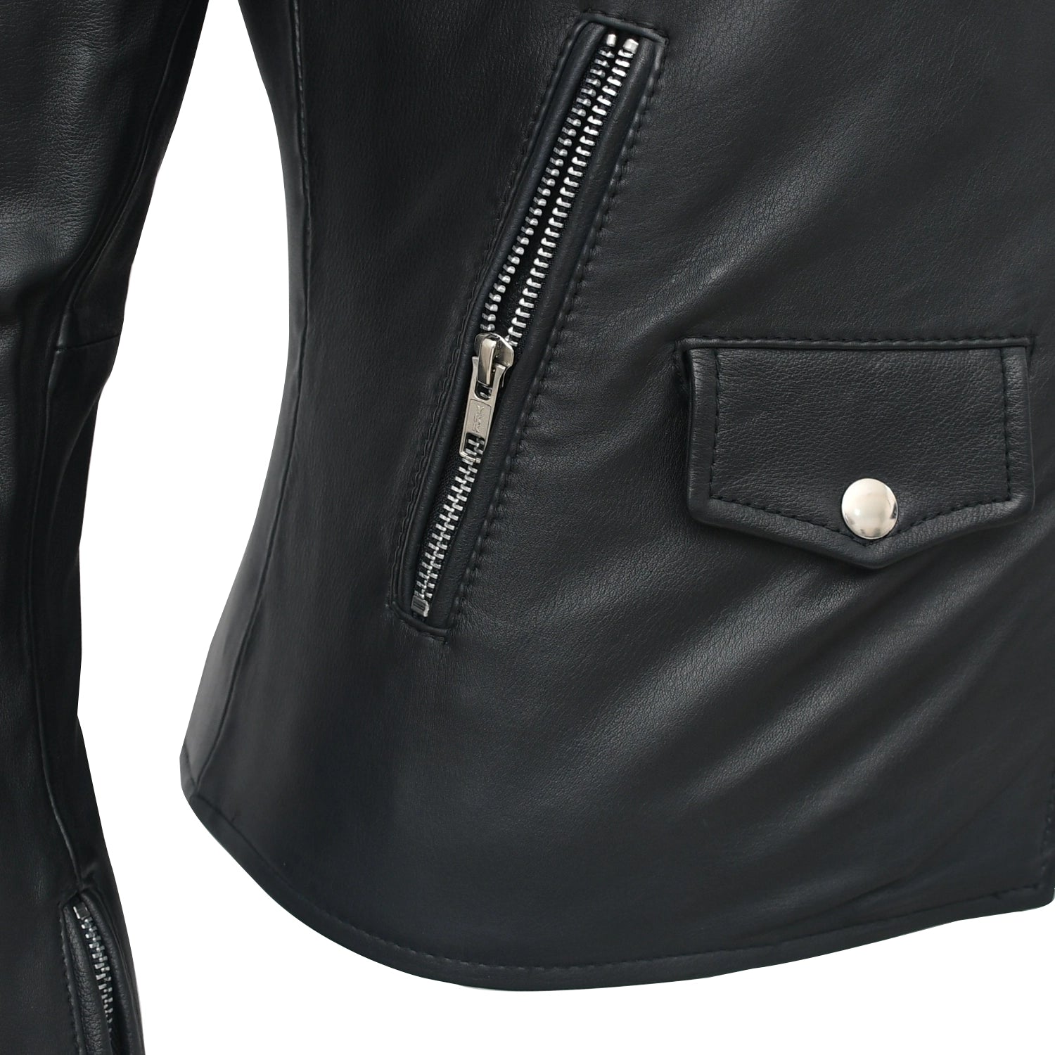 Lennox Moto Style Leather Jacket