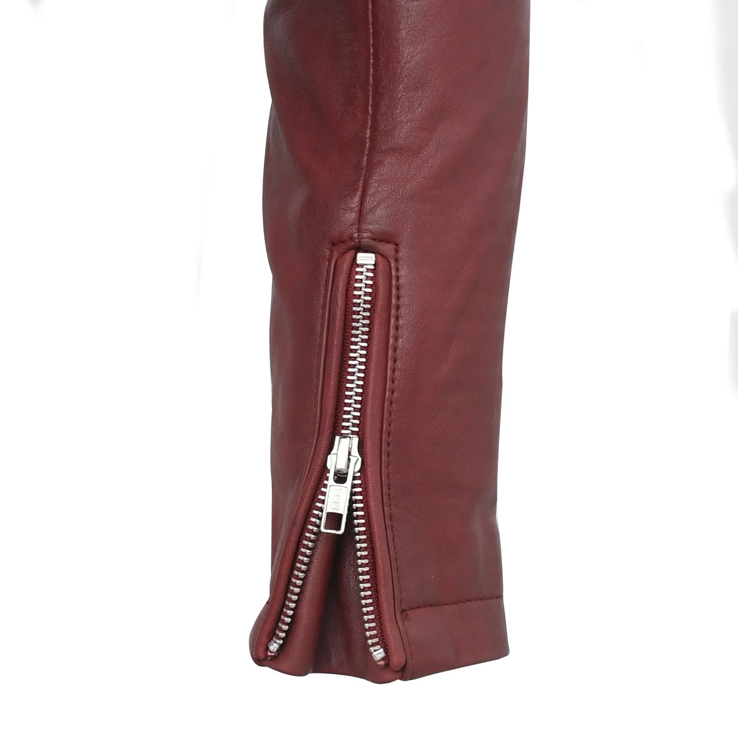 Lennox Moto Style Leather Jacket Women's Fashion Leather Jacket FMCo