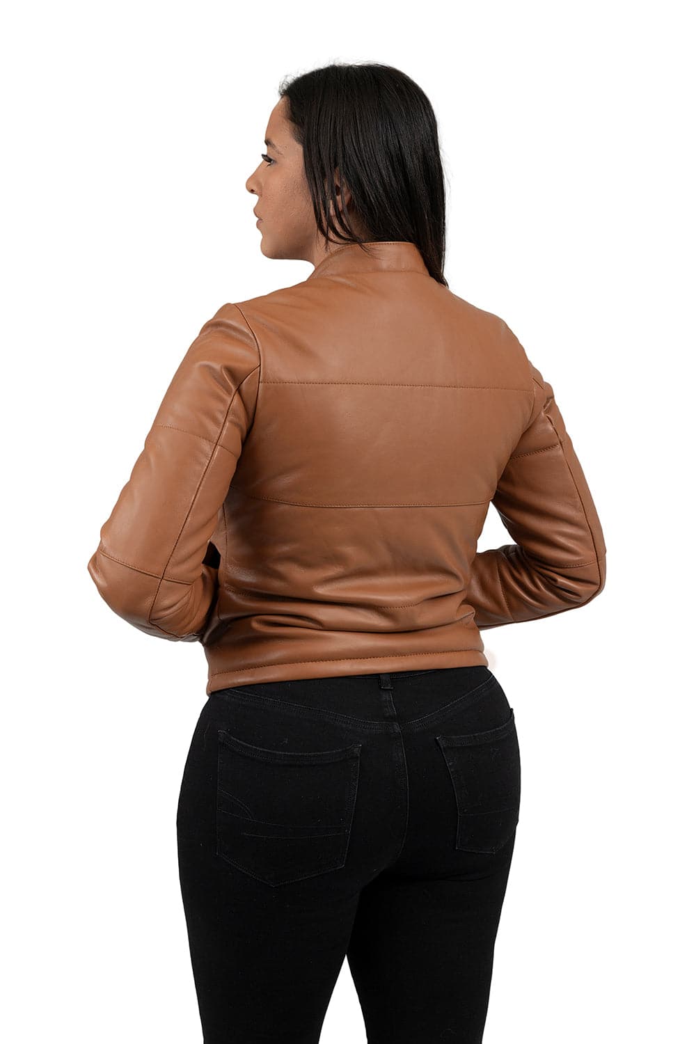 Melysa Leather Jacket Women's Fashion Leather Jacket FMCo