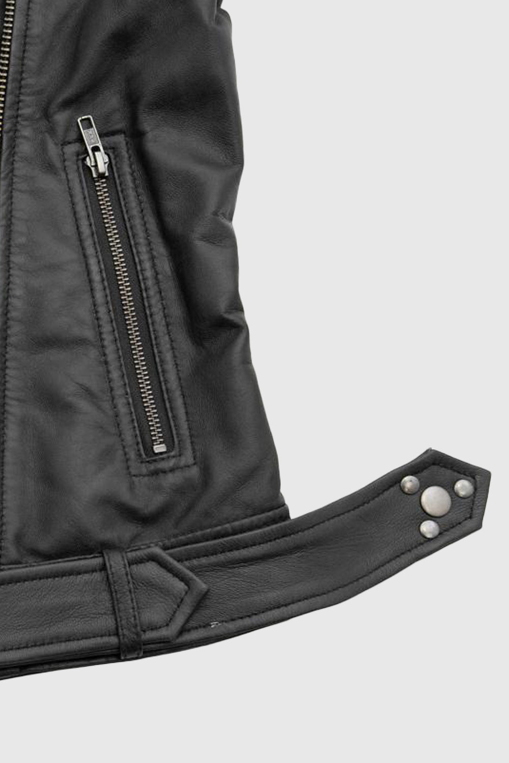 Chloe - Women's Fashion Lambskin Leather Jacket (Black) Women's Fashion Leather Jacket Best Leather Ny