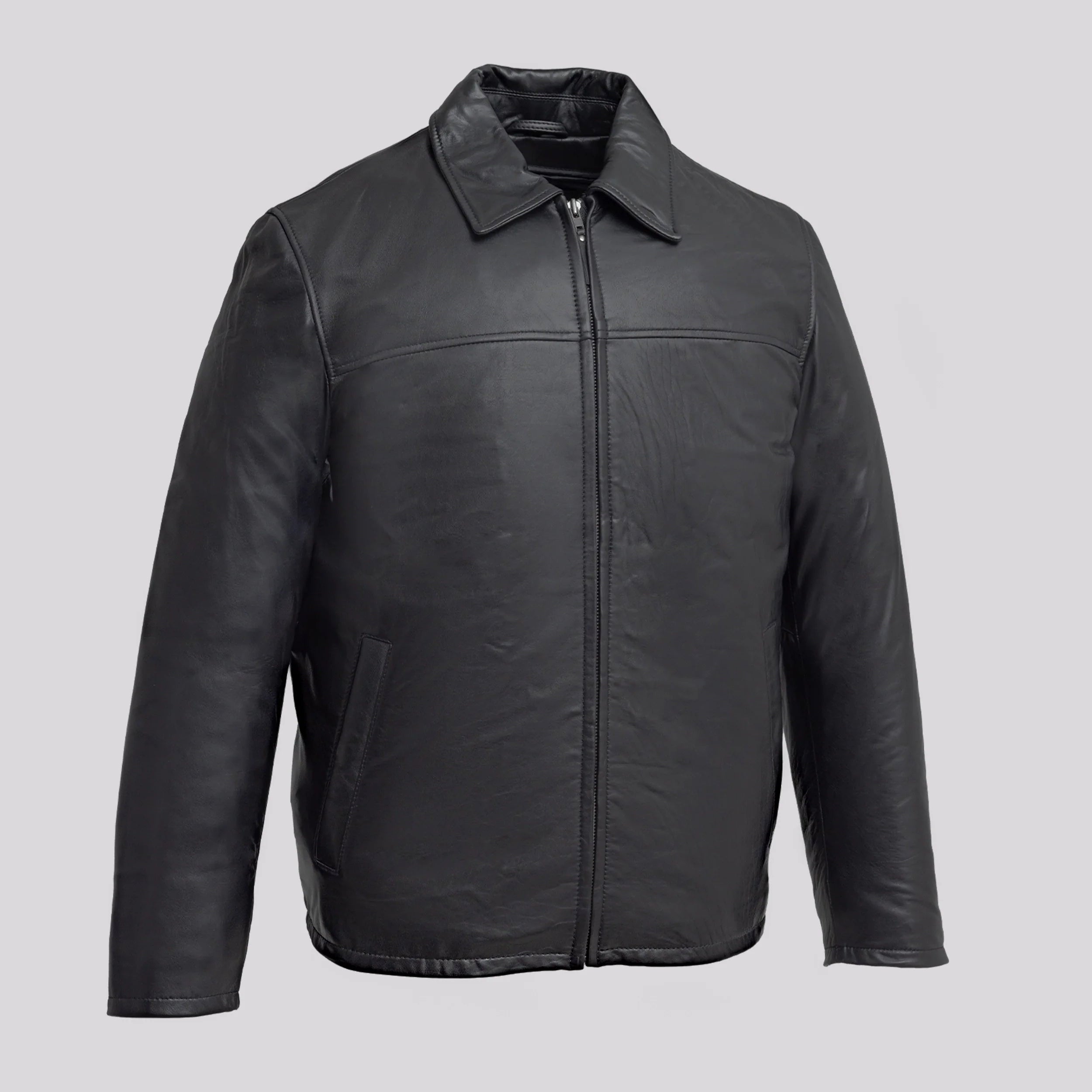 Anderson Men's Lambskin Leather Jacket Men's Fashion Jacket FMCo