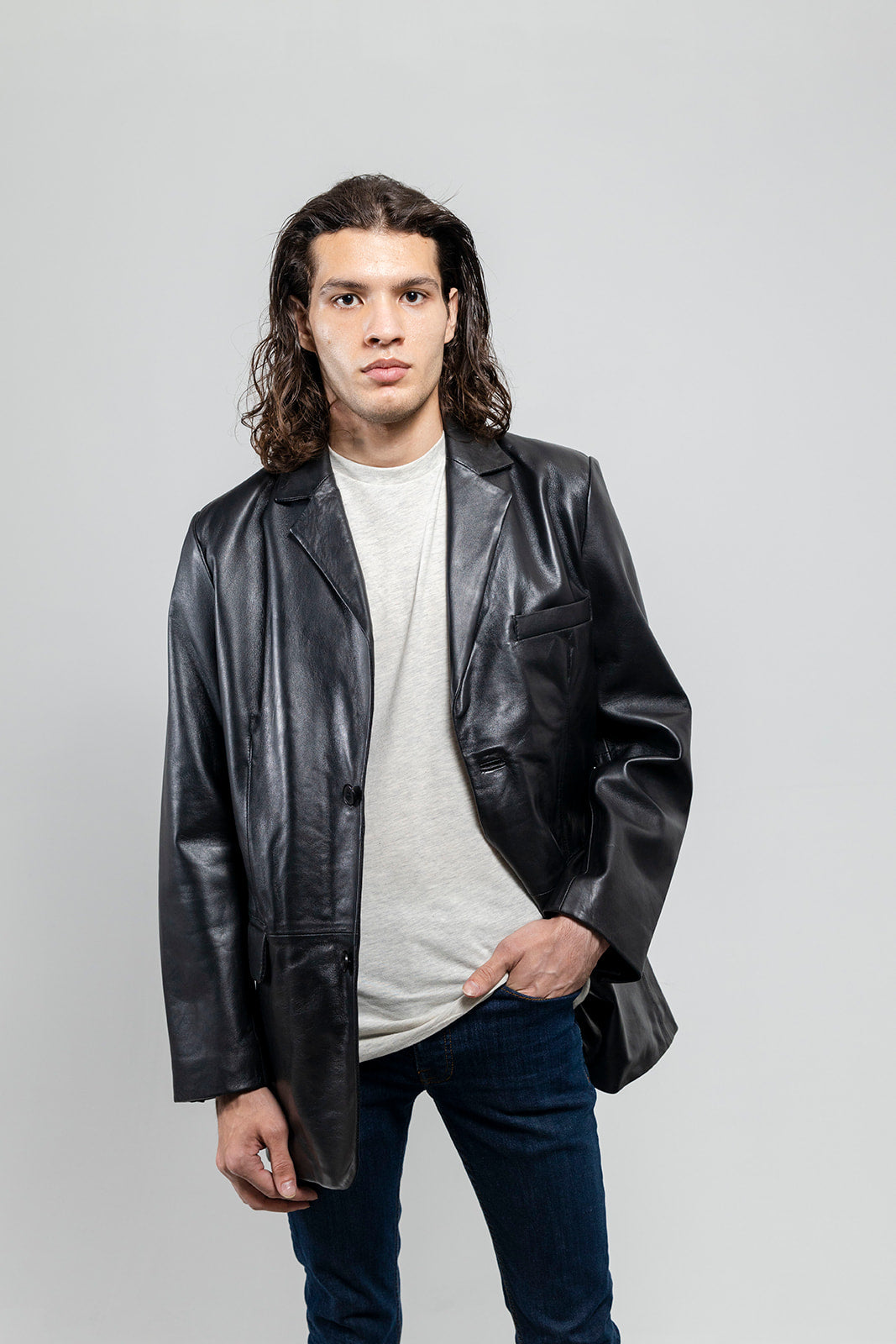 Esquire Mens Leather Jacket Men's Fashion Jacket FMCo