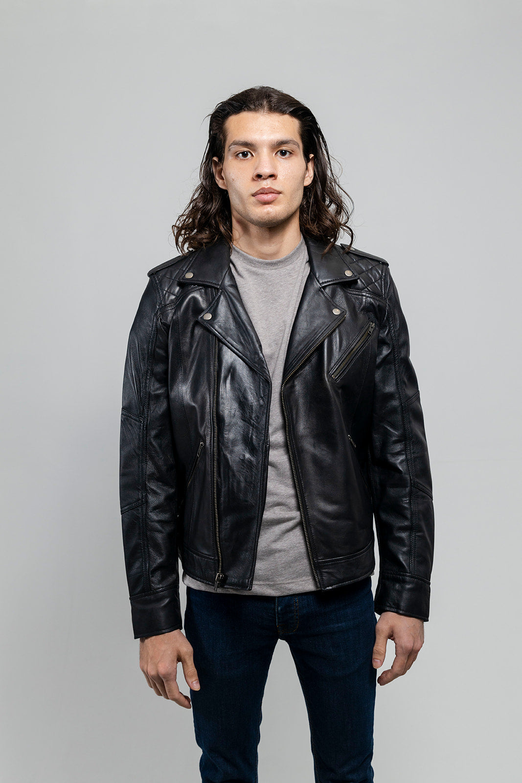 Gavin - Men's Fashion Lambskin Leather Jacket Men's Fashion Leather Jacket Best Leather Ny