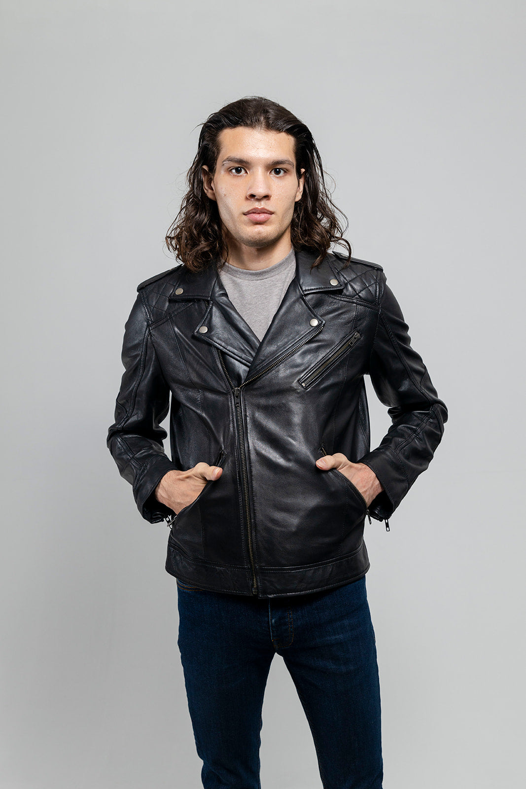 Gavin - Men's Fashion Lambskin Leather Jacket Men's Fashion Leather Jacket Best Leather Ny