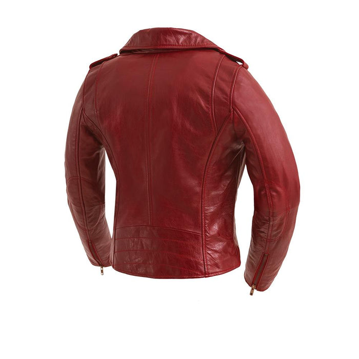 Abigail- Vintage Moto Leather Jacket Women's Fashion Leather Jacket Best Leather Ny