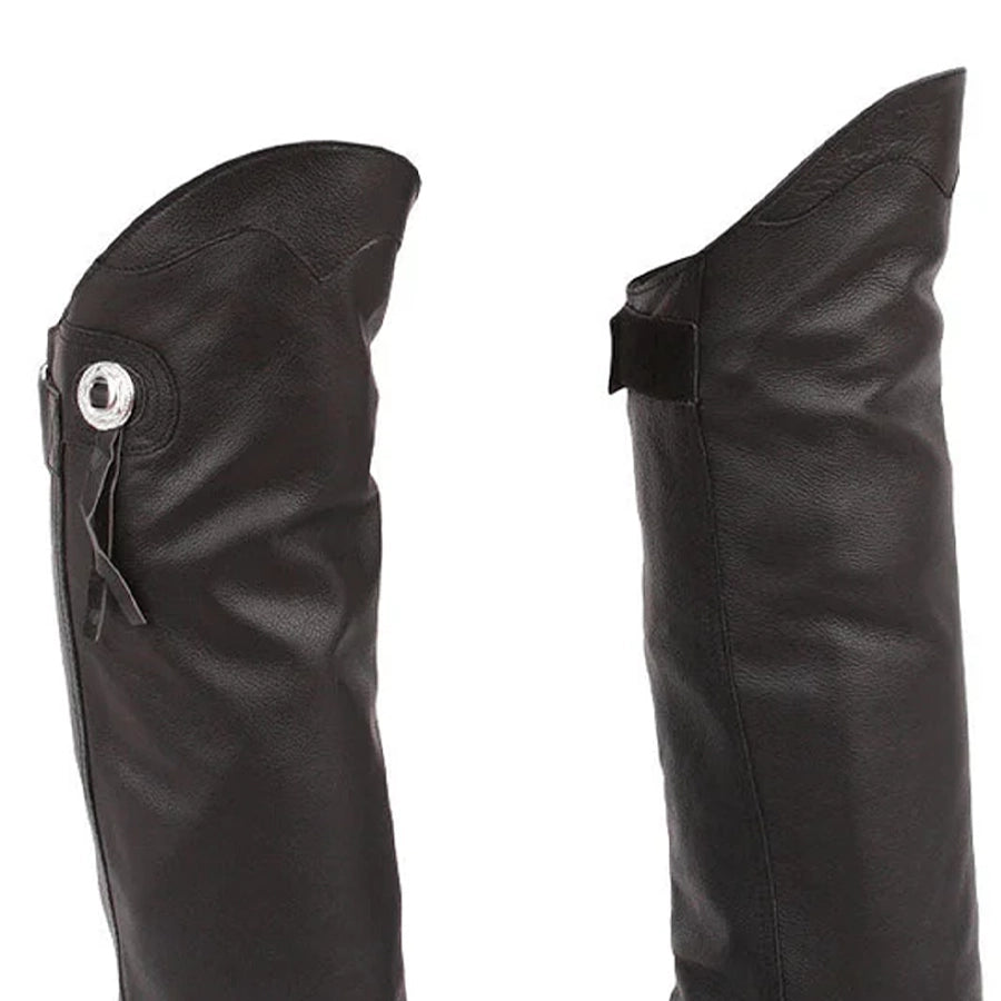 MIKADO Motorcycle Leather Half Chaps Leather Chaps Best Leather Ny