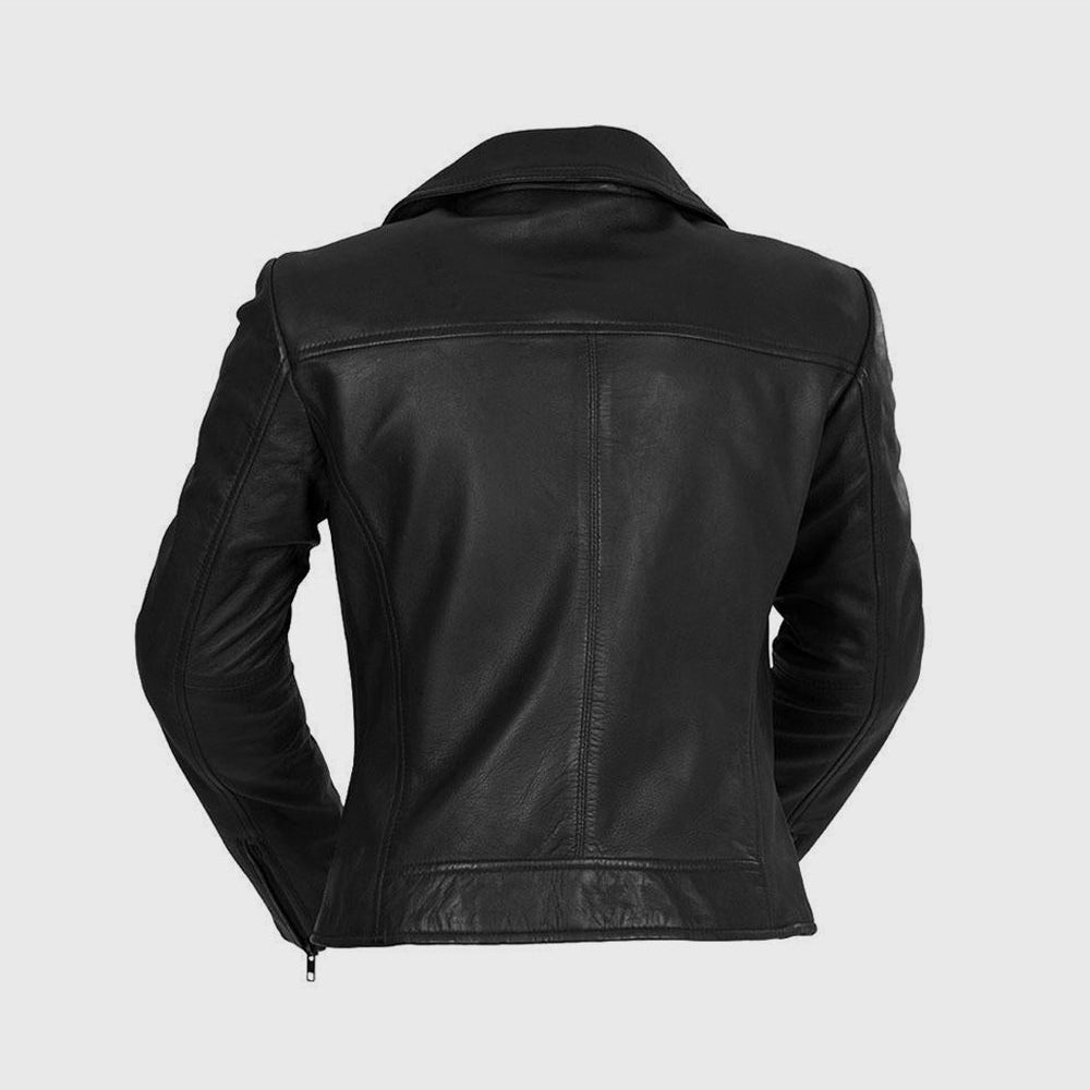 Betsy - Women's Fashion Lambskin Leather Jacket (Black) Women's Fashion Leather Jacket Best Leather Ny