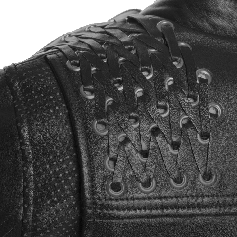 WONDER GIRL Motorcycle Leather Jacket Women's Motorcycle Leather Jacket Best Leather Ny