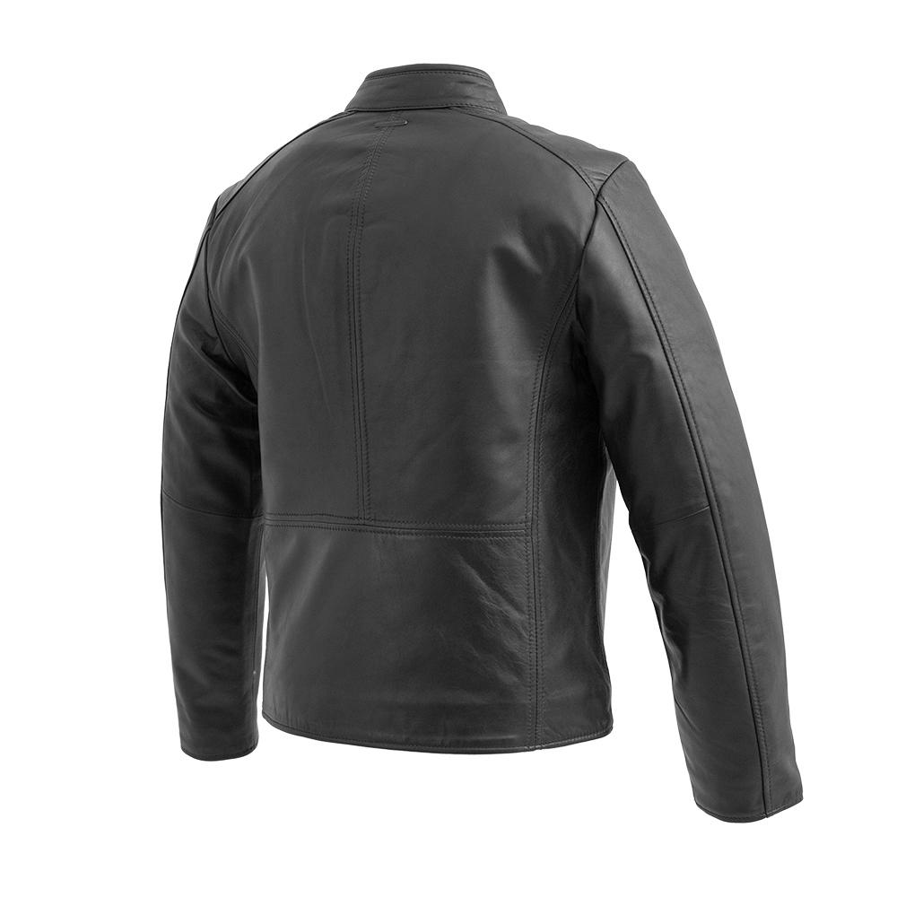 Blake - Men's Fashion Lambskin Leather Jacket (Black) Men's Fashion Leather Jacket Best Leather Ny