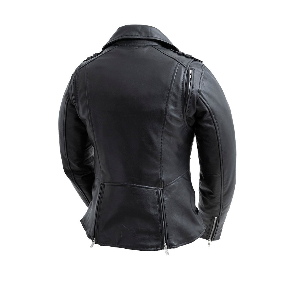 Blossom - Women's Motorcycle Leather Jacket Women's Motorcycle Leather Jacket Best Leather Ny
