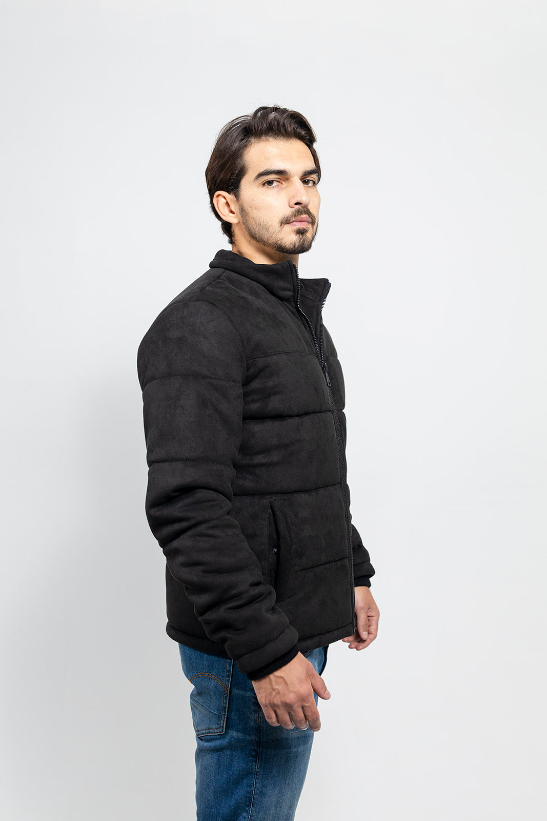 Brady - Men's Vegan Faux Suede Jacket Men's Vegan Jacket Best Leather Ny