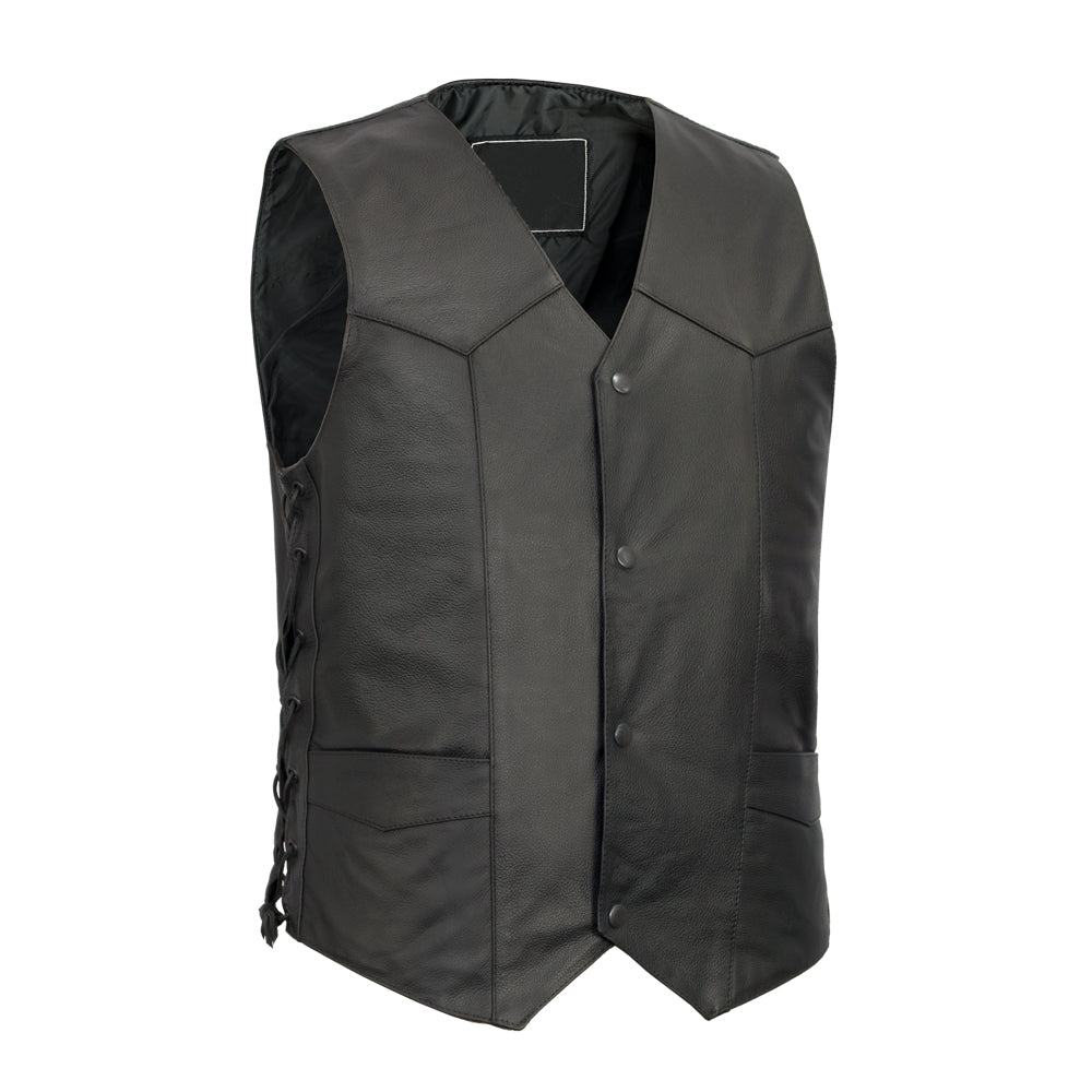 COMBO - Classic Leather Vest Men's Leather Vest Best Leather Ny S