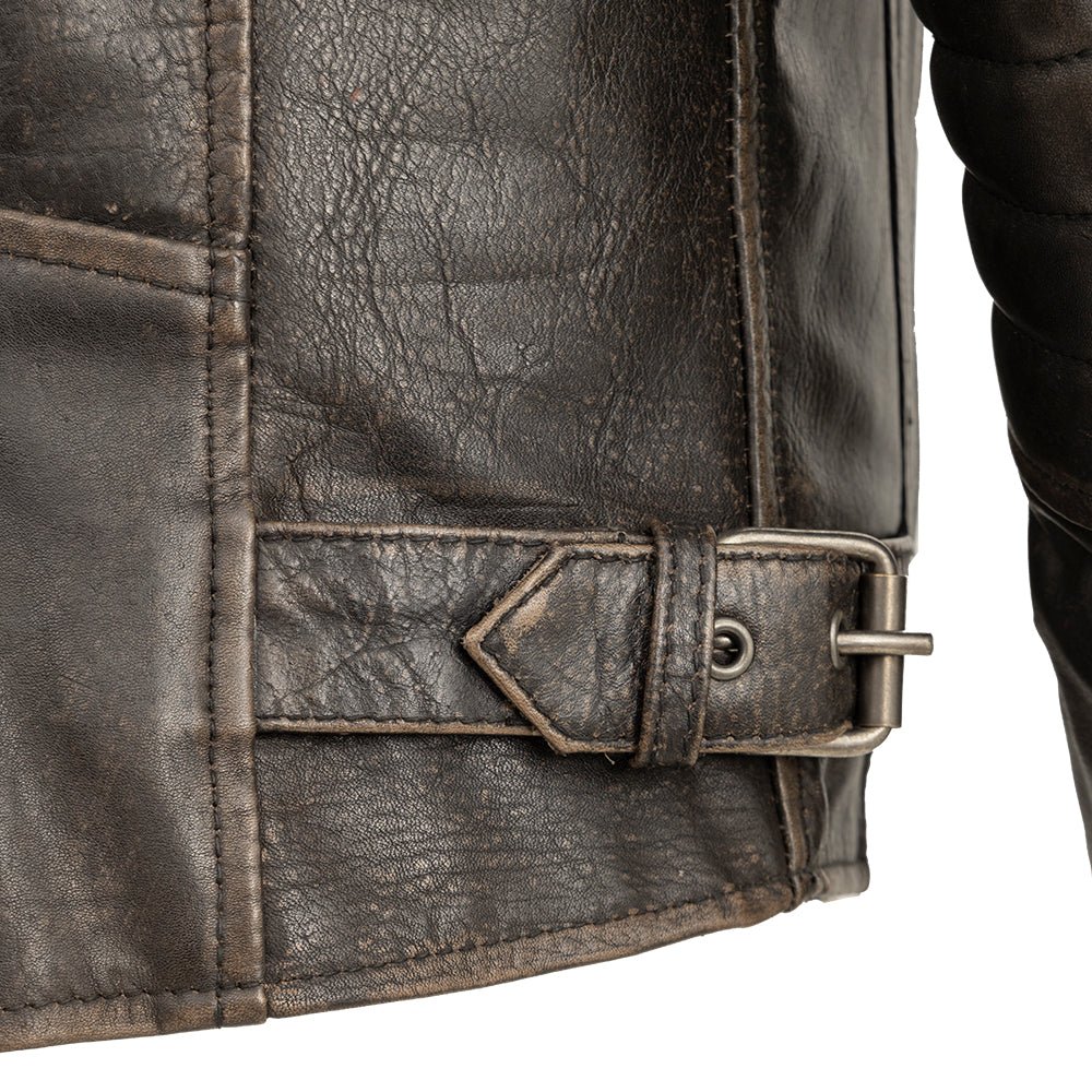 Kings - Men's Leather Motorcycle Jacket (Brown) Men's Motorcycle Jacket Best Leather Ny