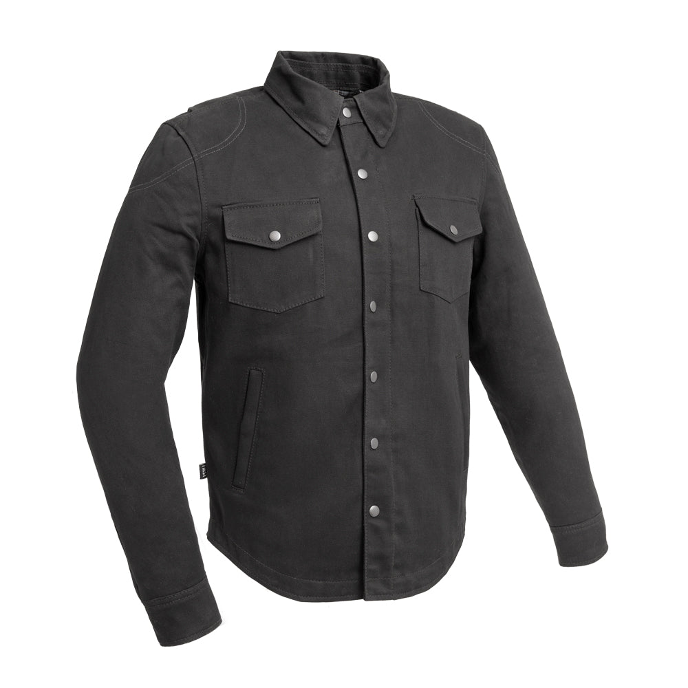 Forge Motorcycle Twill Shirt Men's Shirt Best Leather Ny S