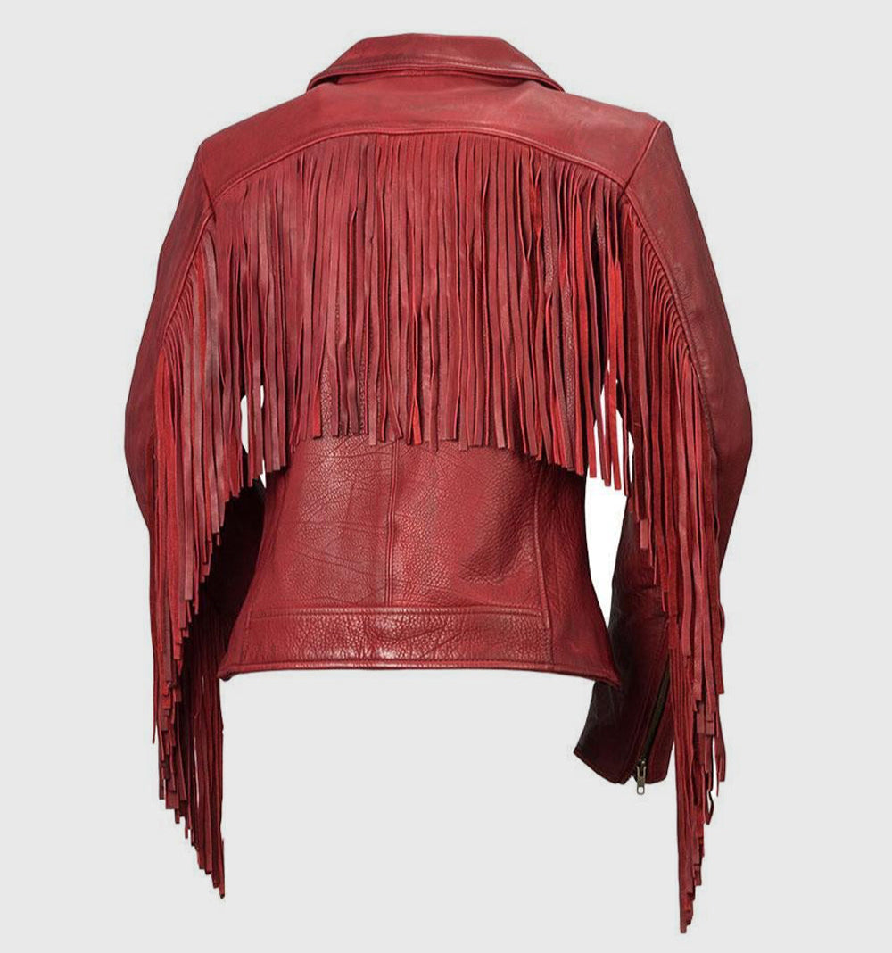 Daisy - Women's Fashion Leather Jacket (Oxblood) Women's Fashion Leather Jacket Best Leather Ny