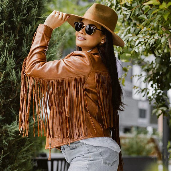 Daisy - Women's Fashion Leather Jacket (Whiskey) Women's Fashion Leather Jacket Best Leather Ny