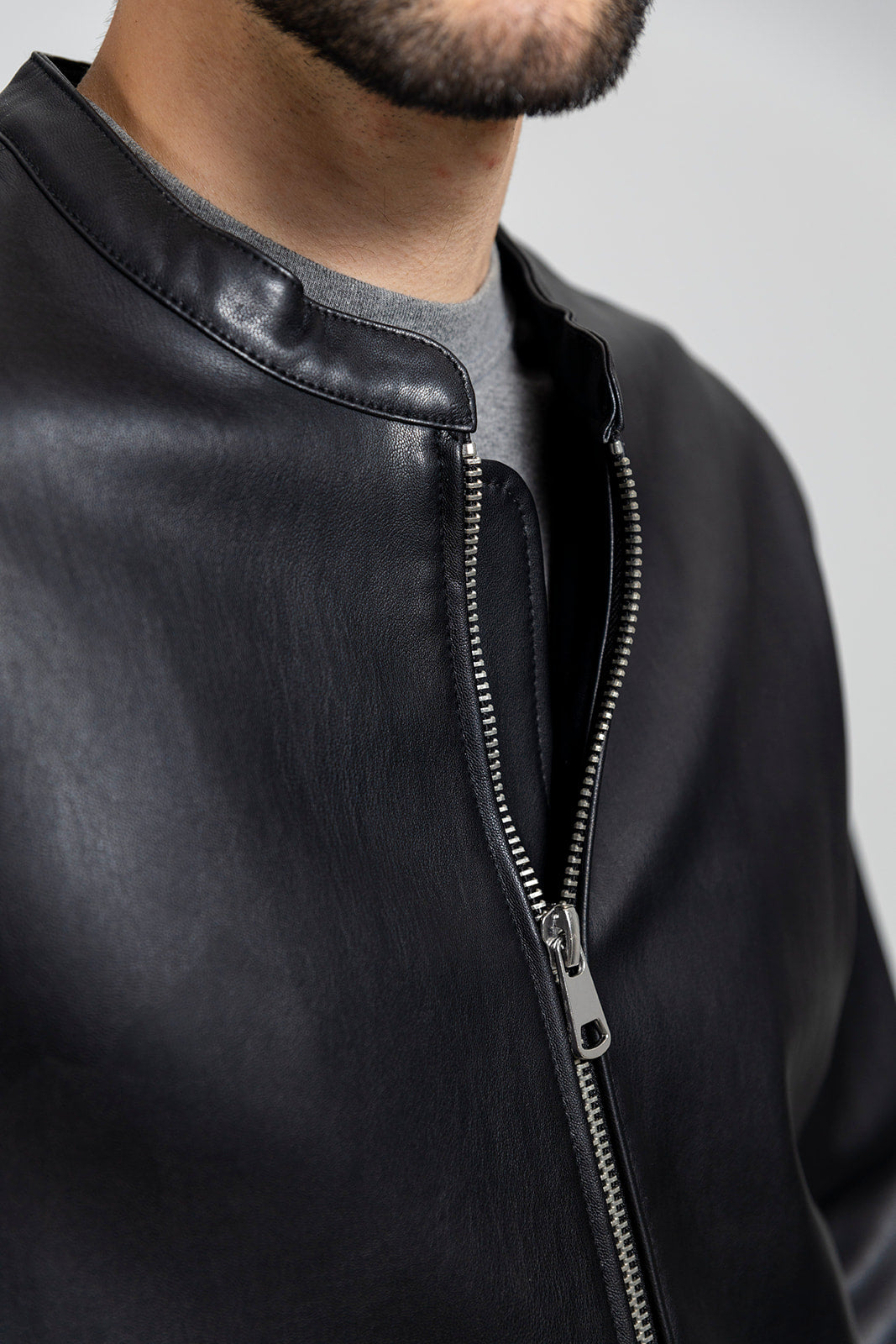 Dillon - Men's Vegan Faux Leather Jacket Men's Vegan Jacket Best Leather Ny