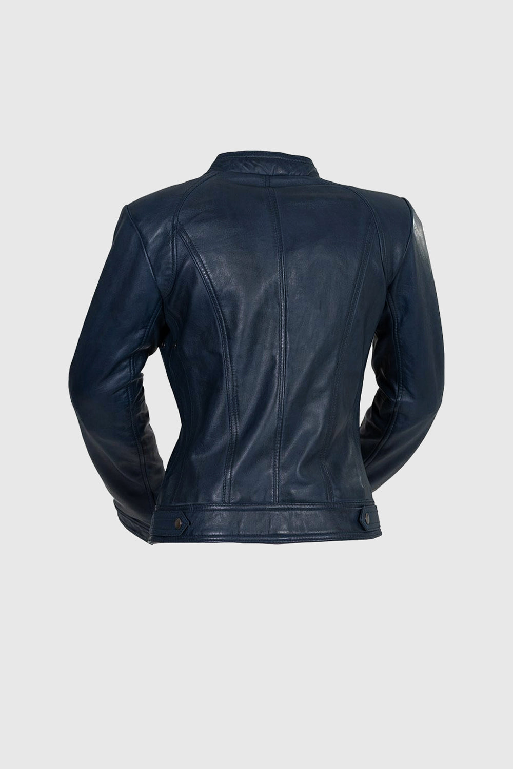 Favorite - Women's Fashion Leather Jacket (Night Blue) Women's Fashion Leather Jacket Best Leather Ny