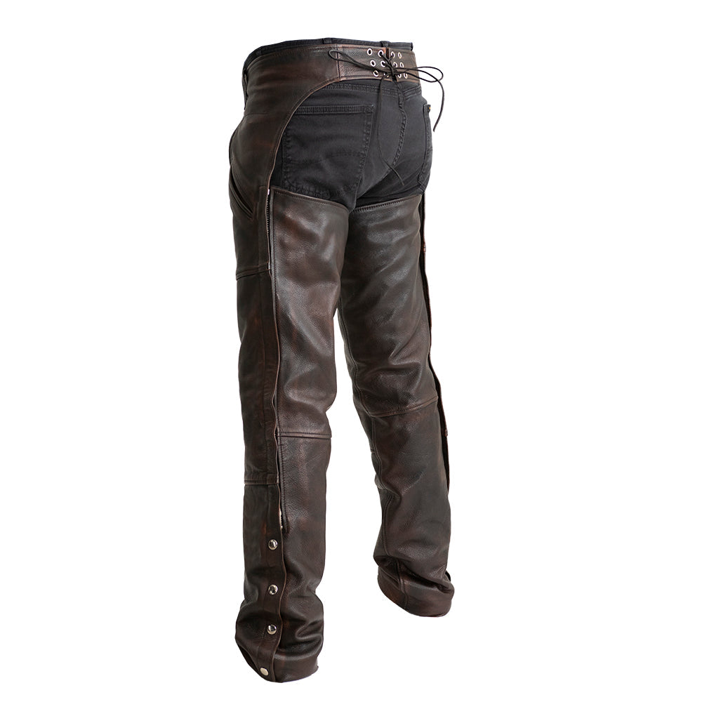 FLOSSY Motorcycle Leather Chaps Leather Chaps Best Leather Ny