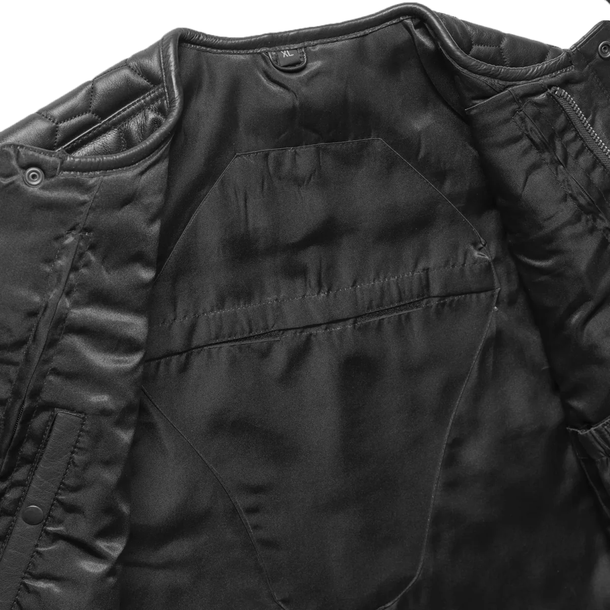 Summit Men's Club Style Leather Vest Men's Leather Vest Best Leather Ny