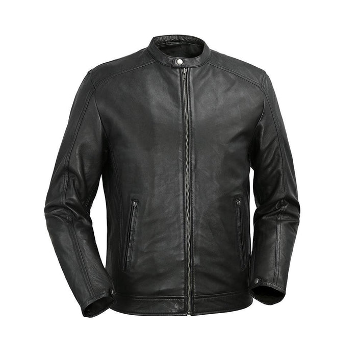 Iconoclast - Men's Fashion Leather Jacket (Black) Jacket Best Leather Ny S Black 