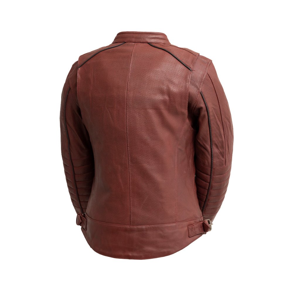 Veloce - Women's Perforated Motorcycle Leather Jacket Women's Perforated Jacket Best Leather Ny