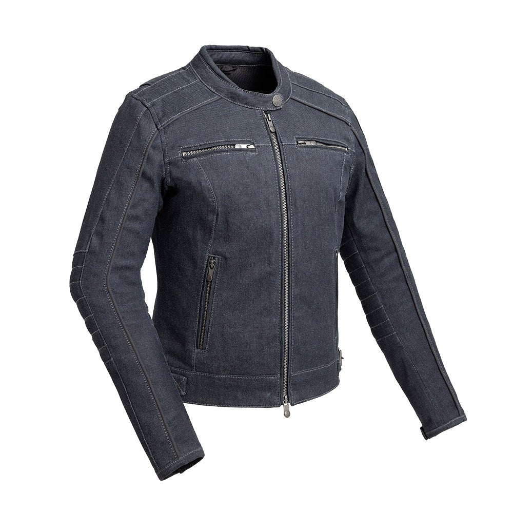 Vroom - Women's Thunder Denim Jacket Women's Thunder Denim Jacket Best Leather Ny Denim XS