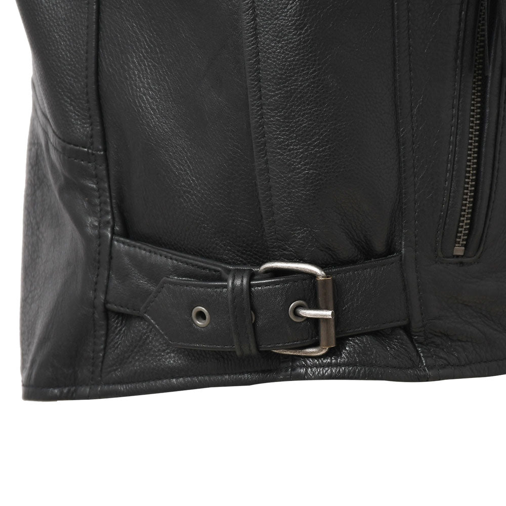 KINGS - Men's Leather Motorcycle Jacket Men's Motorcycle Jacket Best Leather Ny