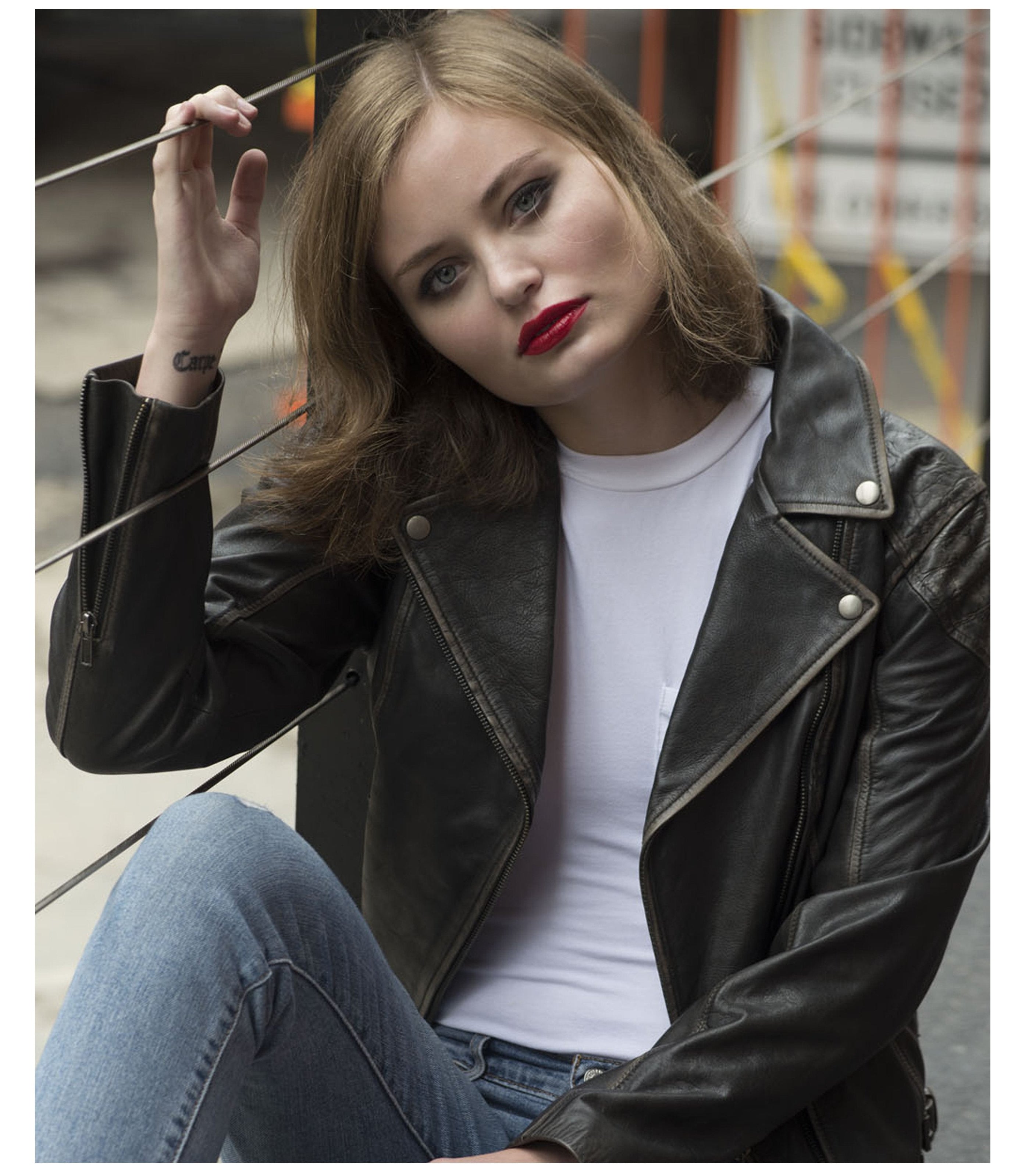 LAGERTHA Leather Jacket Women's Fashion Leather Jacket Best Leather Ny