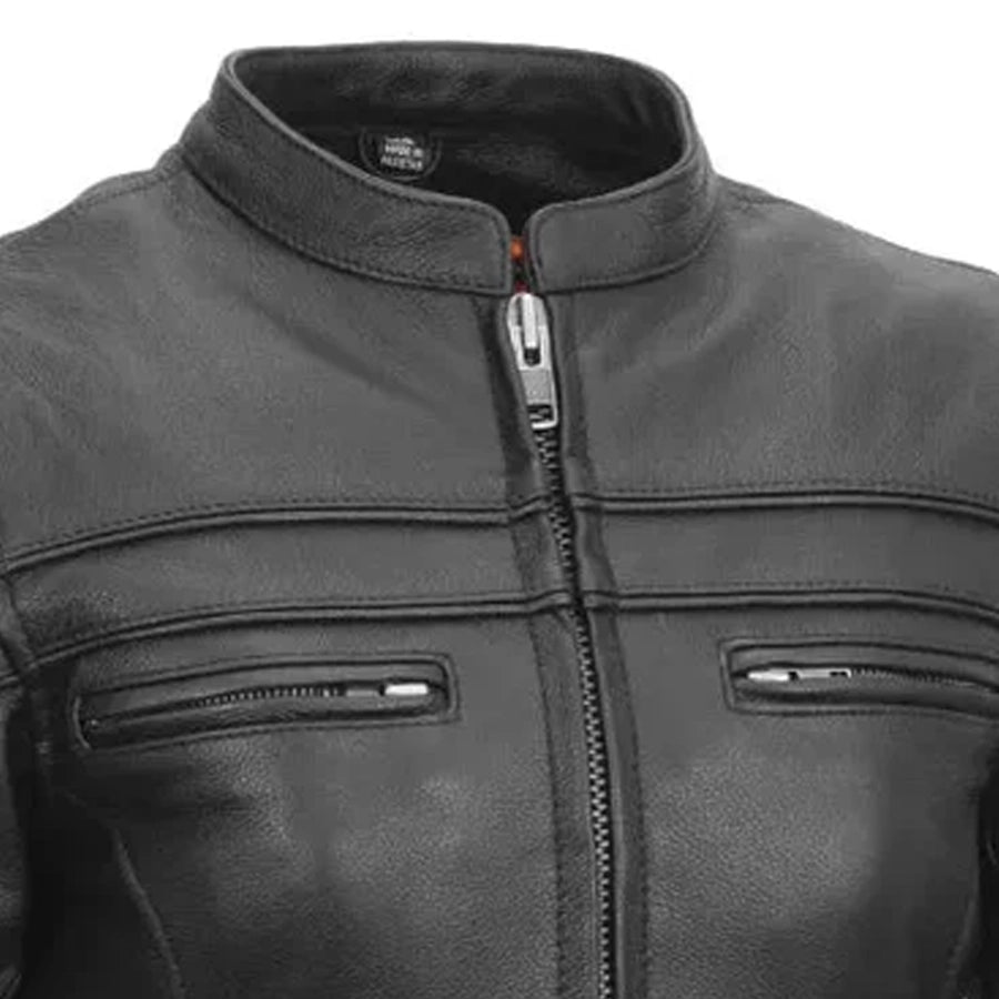 KHALEESI Motorcycle Leather Jacket Women's Motorcycle Leather Jacket Best Leather Ny