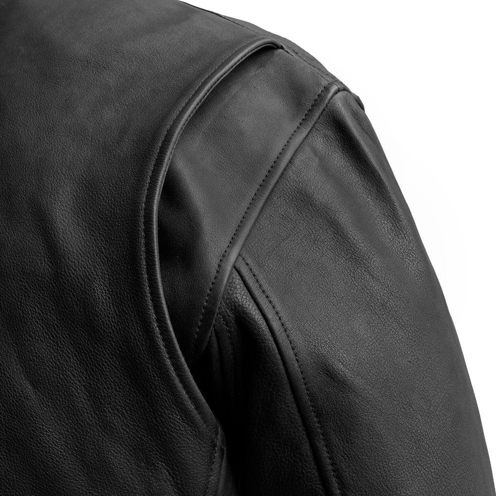 Striker Moto Bomber - Men's Leather Jacket Men's Motorcycle Jacket Best Leather Ny