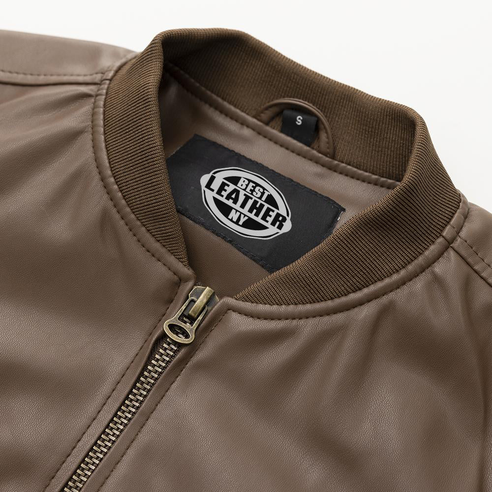 Myles Men's Vegan Faux Leather Jacket Men's Vegan Faux Leather jacket FMCo