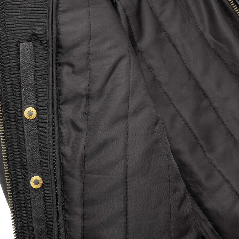 HACKER Men's Leather Motorcycle Jacket Men's Motorcycle Jacket Best Leather Ny