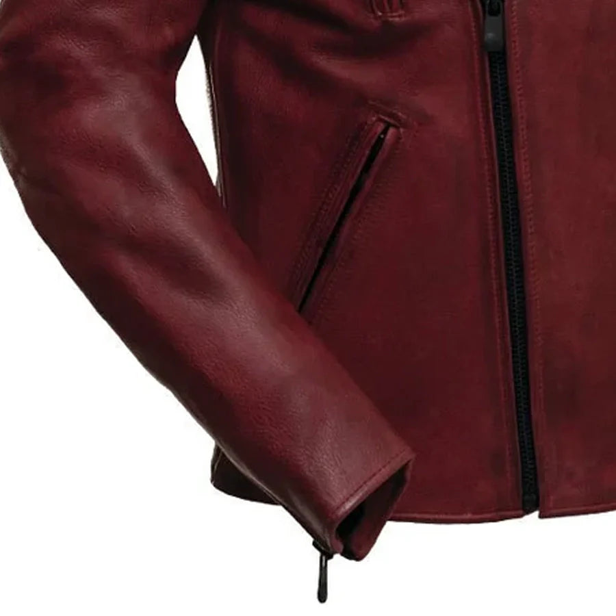 BIKER THRILL Men's Leather Motorcycle Jacket Men's Motorcycle Jacket Best Leather Ny