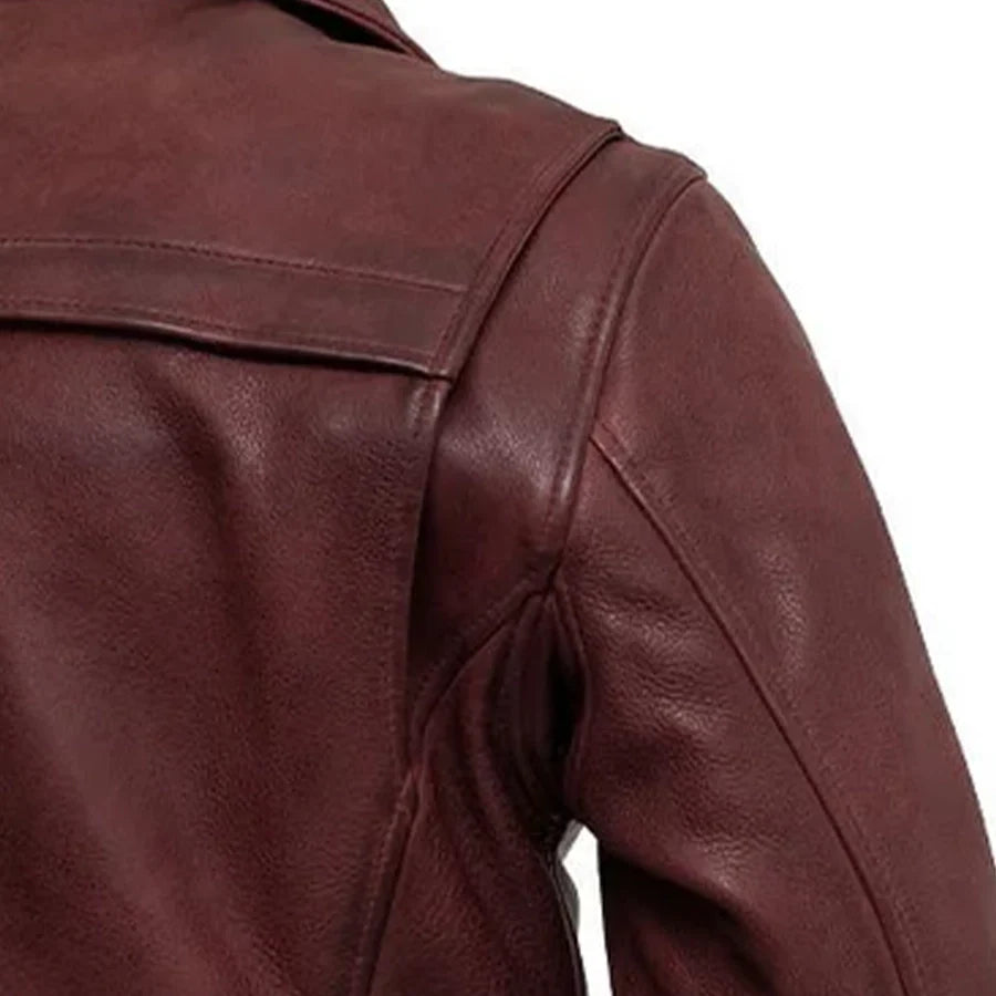 BIKER THRILL Men's Leather Motorcycle Jacket Men's Motorcycle Jacket Best Leather Ny