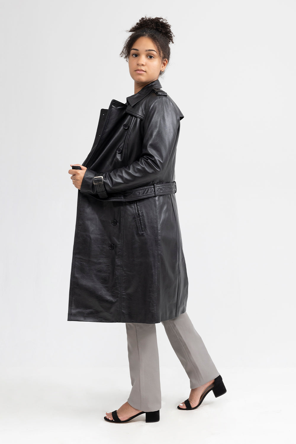 Olivia - Women's Leather Jacket Black Women's Fashion Leather Jacket Best Leather Ny