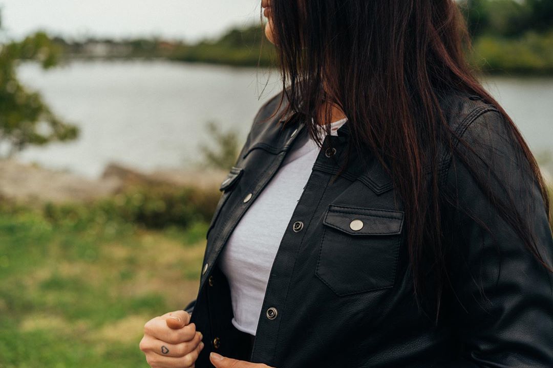 Zenith Women's Leather Motorcycle Shirt Women's Motorcycle Leather Jacket Best Leather NY Company