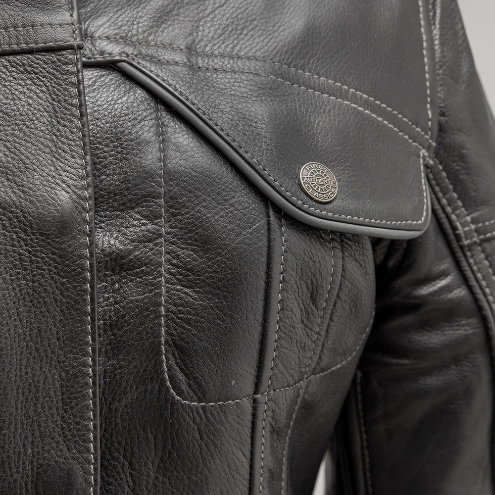 Scarlett - Women's Motorcycle Leather Jacket Women's Motorcycle Leather Jacket Best Leather NY Company
