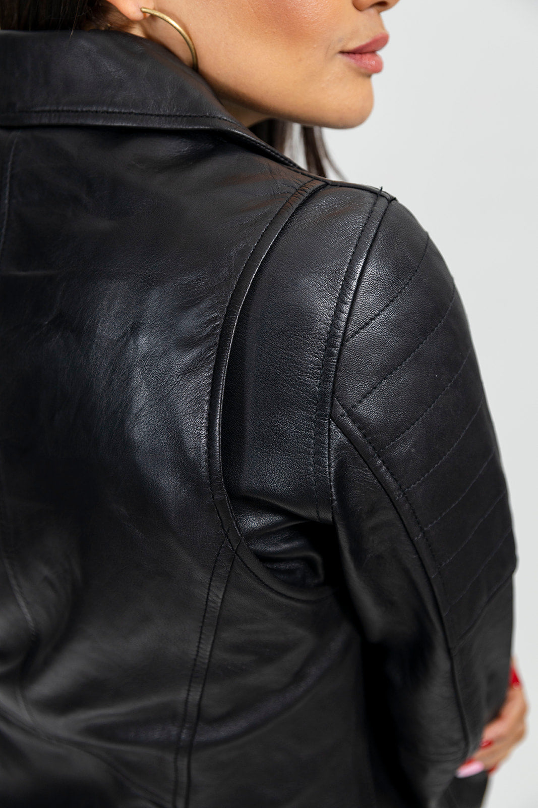 Princess - Women's Fashion Lambskin Leather Jacket (Black) Women's Fashion Leather Jacket Best Leather Ny