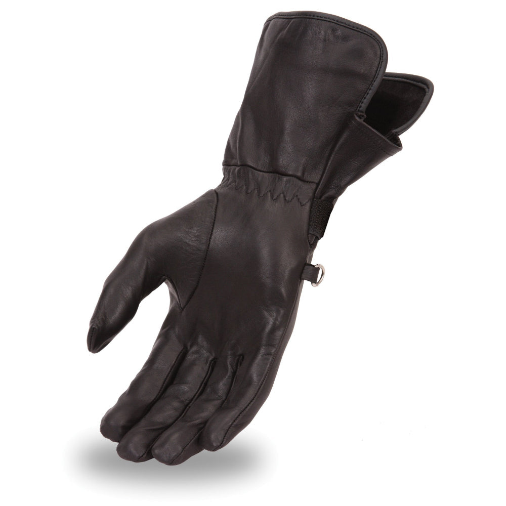 RAPPER GIRL - Gauntlet Leather Gloves Gloves Best Leather Ny